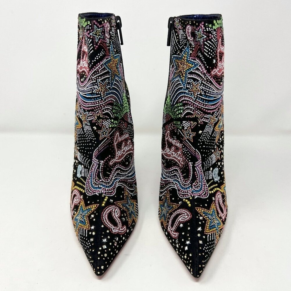 Christian Louboutin Starlight Strass Crystal Boots 40 - Picture 2 of 8